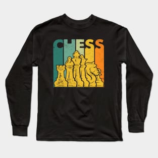 Retro Chess | Outfit Chess Player Long Sleeve T-Shirt